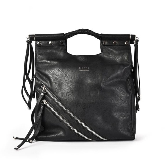 Evve Milano Detroit Tote Black - Picture 1 of 7
